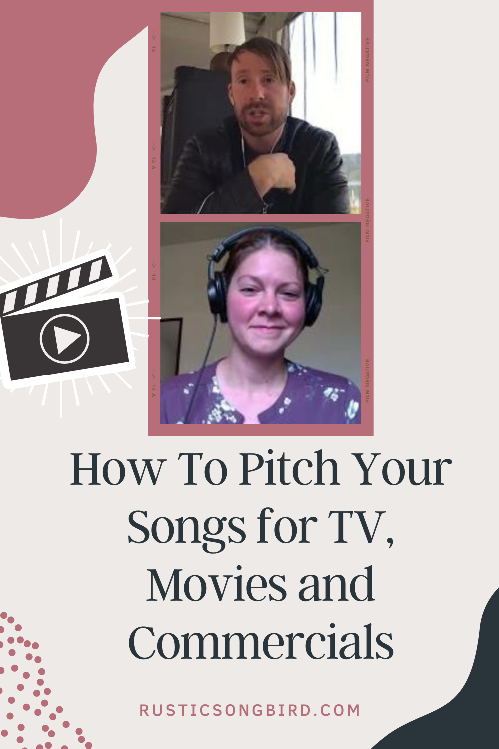 How To Pitch Your Songs pin